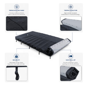 EZ swim spa roller cover features